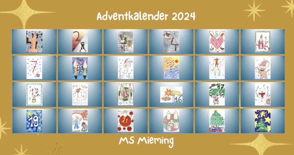 Adventkalender der MS Mieming 2024